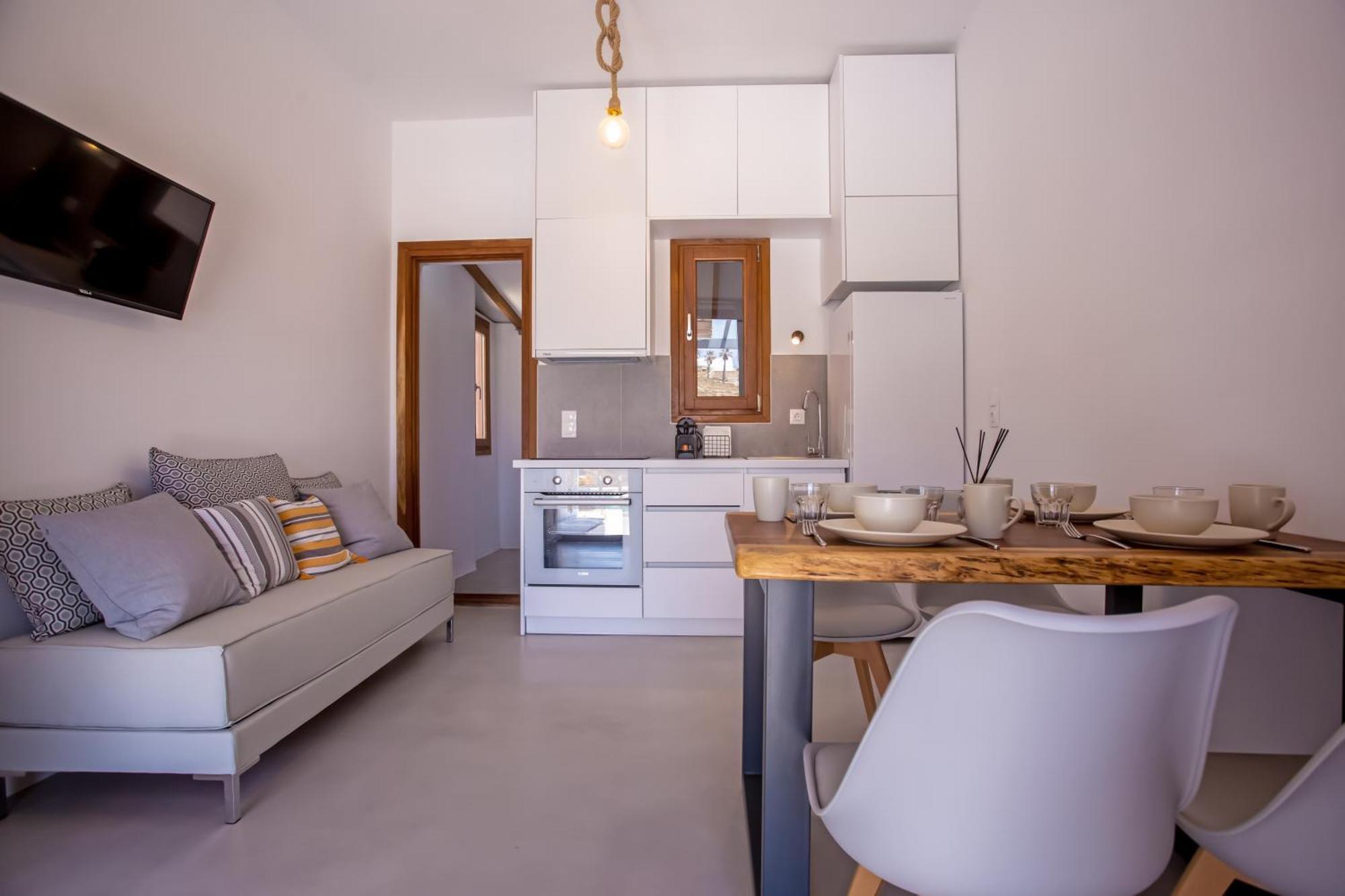 Terra White Seaview Pool Apartments & Suites Mykonos Town Exterior photo